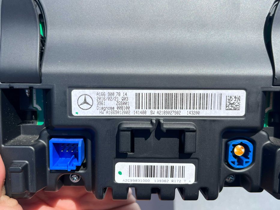 Дисплей Mercedes A class B class CLA ЦЛА W176 W246 2016