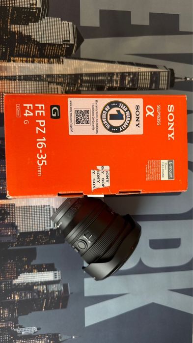 Объектив Sony FE PZ 16-35mm f/4 G