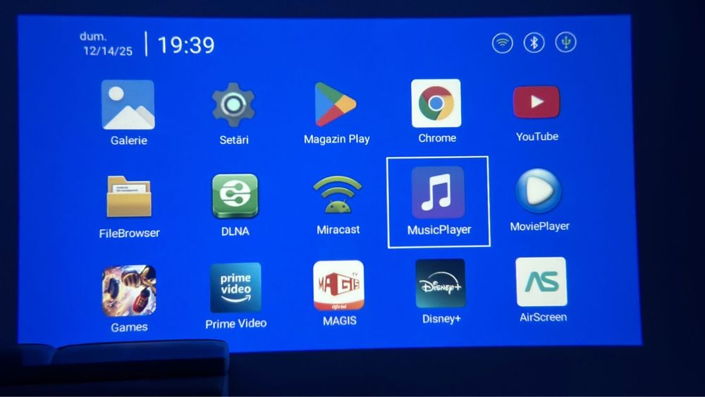 Videoproiector smart