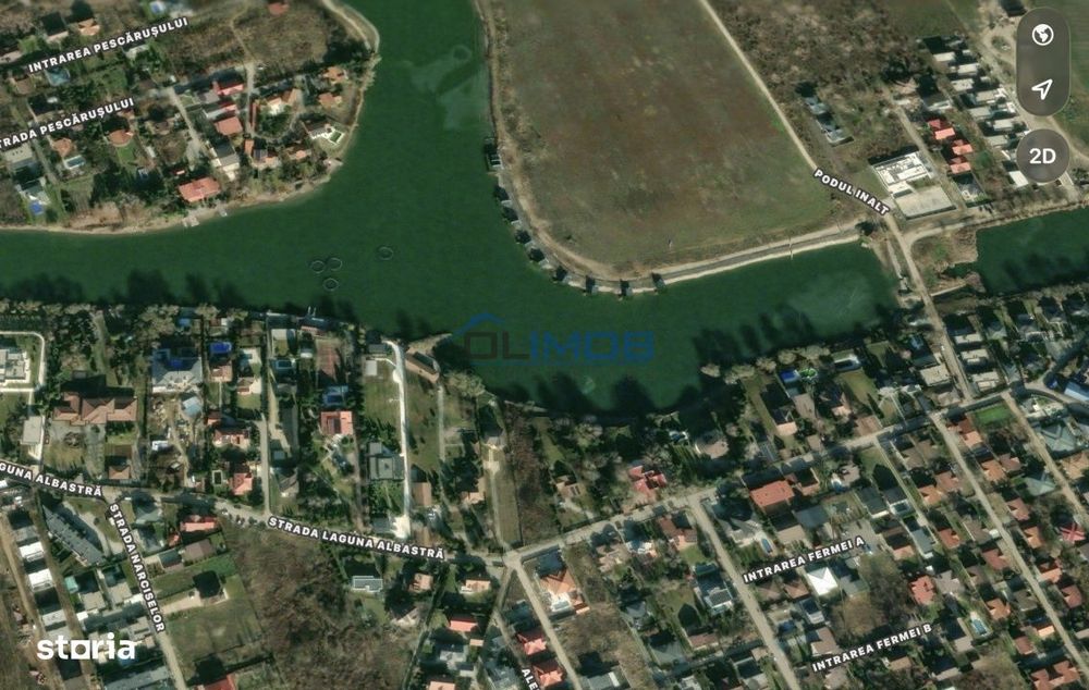 Teren intravilan de vanzare Corbeanca – Laguna Albastra | 1.820 mp |