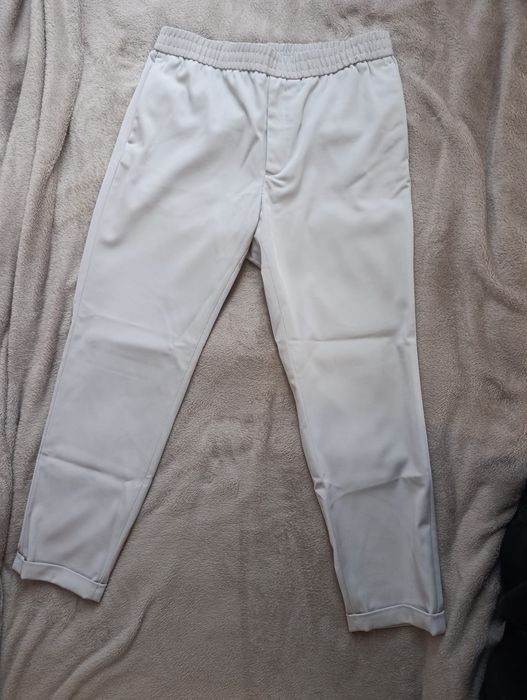 H&M Pantaloni Semi-Classic / Casual Slim Fit Twill - Grey (Sur) - Men