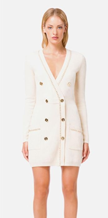 Elisabetta Franchi вълнена рокля