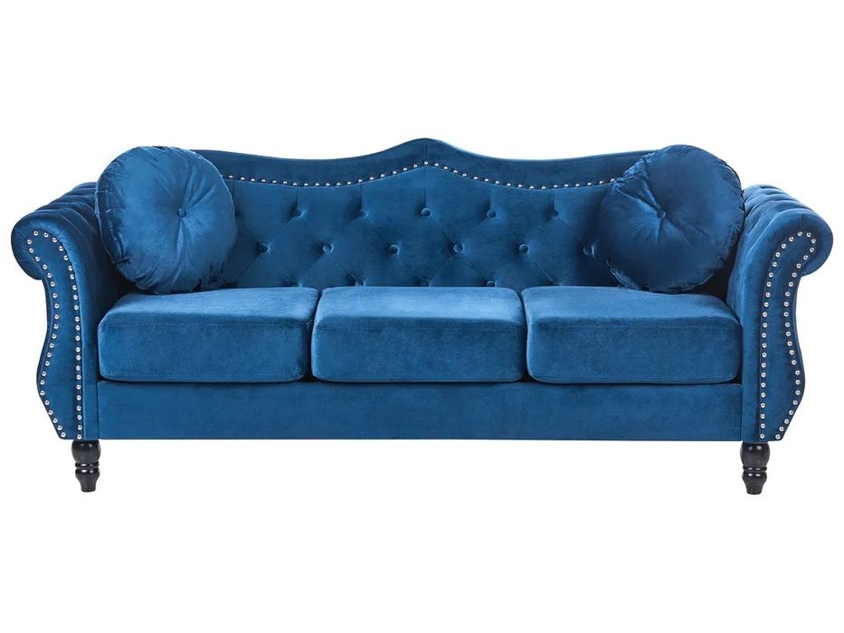 Canapea fixă, model Chesterfield