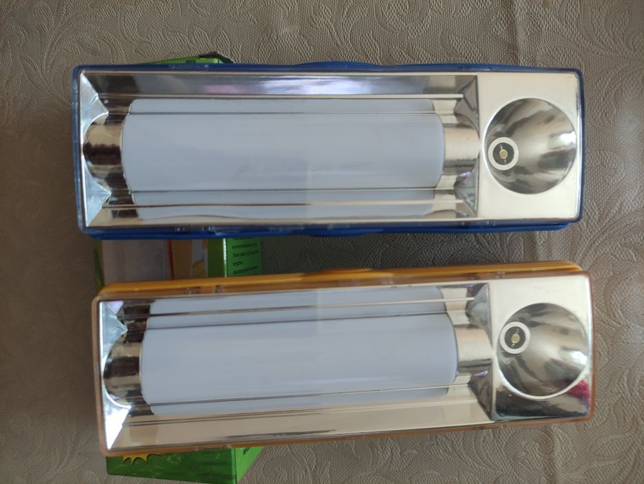 НОВИ лед фенери,сини и жълти