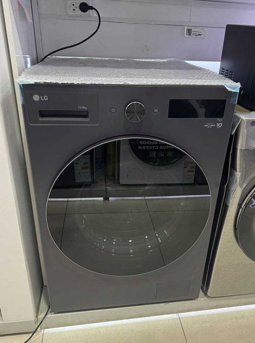 Стиральная машина LG F0Z6DRP24 15/8 кг AI DD Inverter TurboWash +сушка