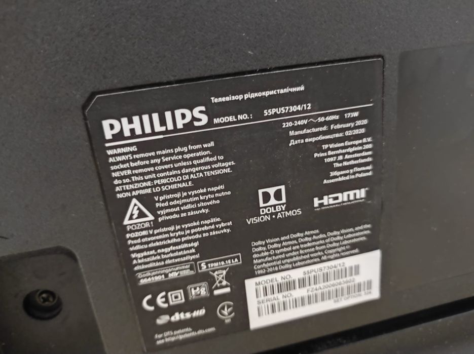 TV Smart 4k Philips  Foarte Mare !