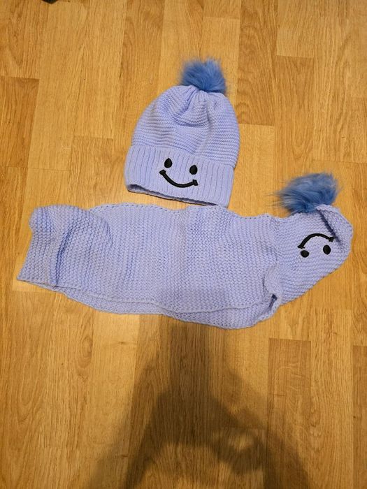 Set fetițe și baieti caciula+ fular