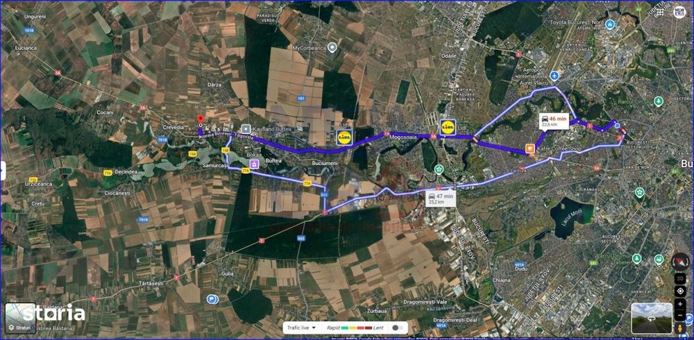 Teren intravilan Constructii Bucuresti - Targoviste