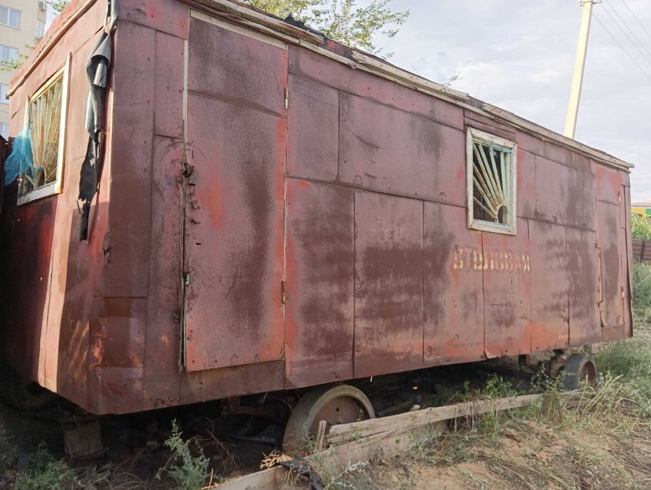 Вагон колесный длина 6.80