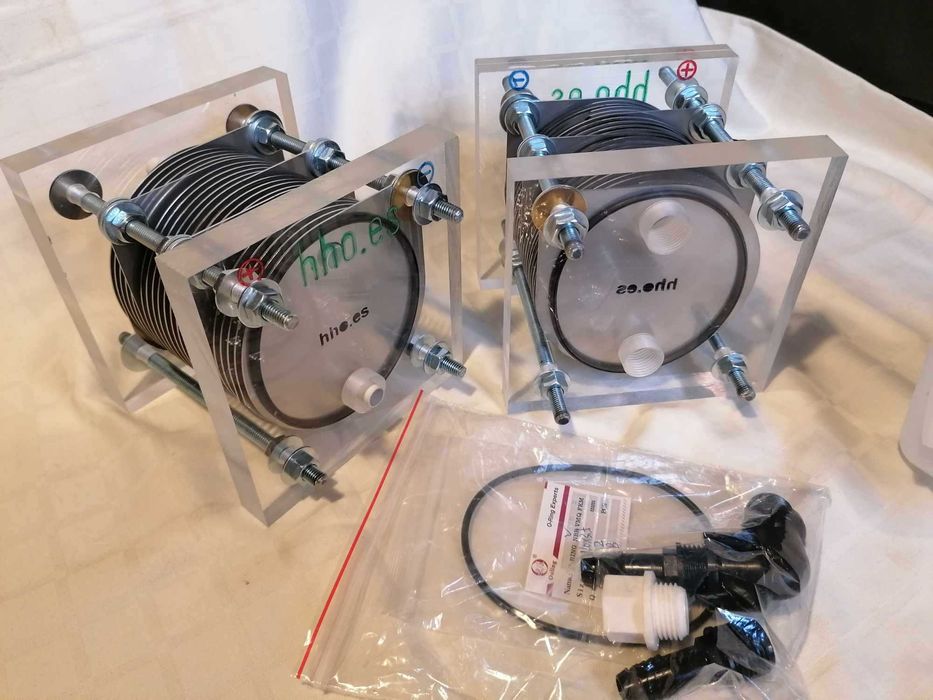 Vas expansiune HHO, recipient, rezervor oxihidrogen ap decarbonizare