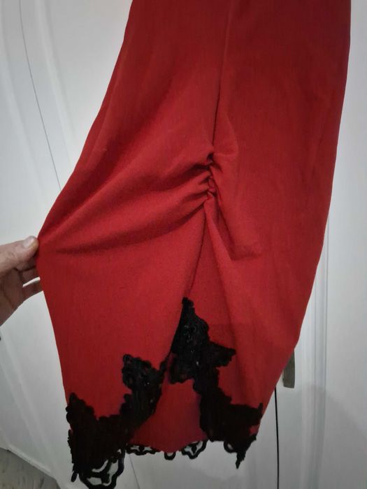 Rochie rosie de seara