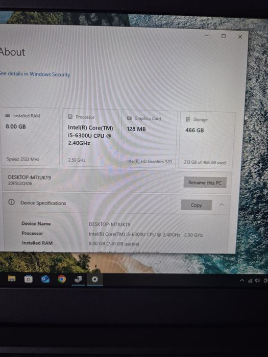 Laptop Lenovo X260 i5 ddr4 Ssd