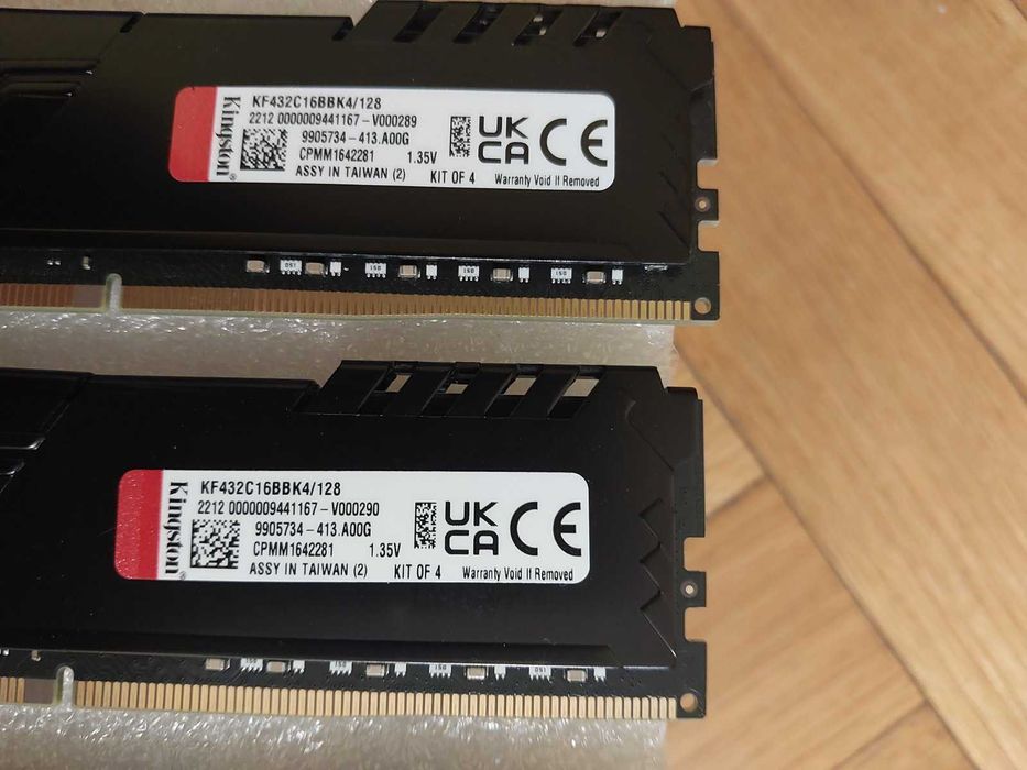 64GB DDR4 3200Mhz CL16 - Kingston Fury Beast