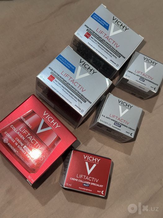 Vichy cream nabor. Day 50ml, night 15ml. Orginal.