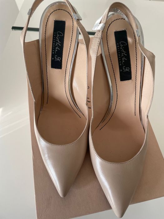 Pantofi Musette crem