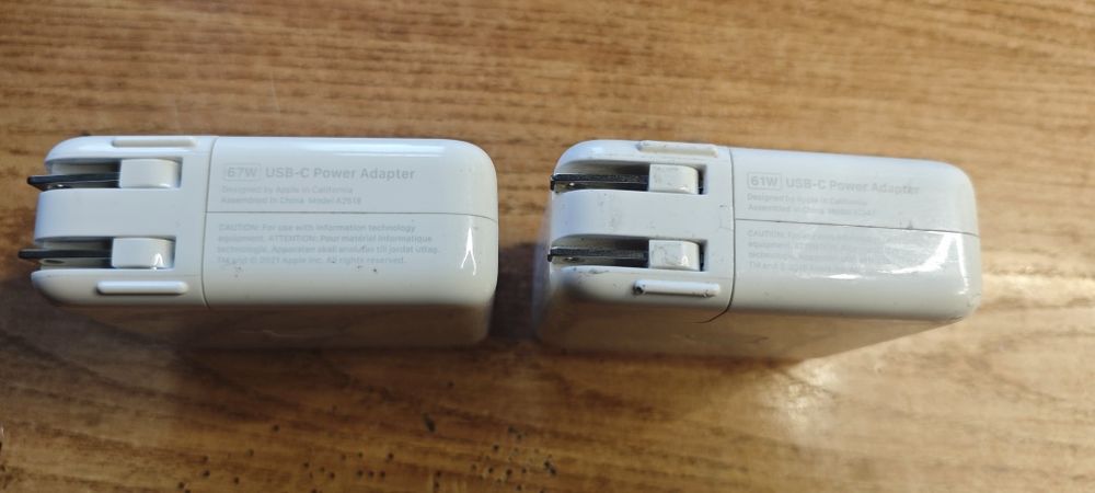 Блок питания apple MacBook 61 67watt оригинал