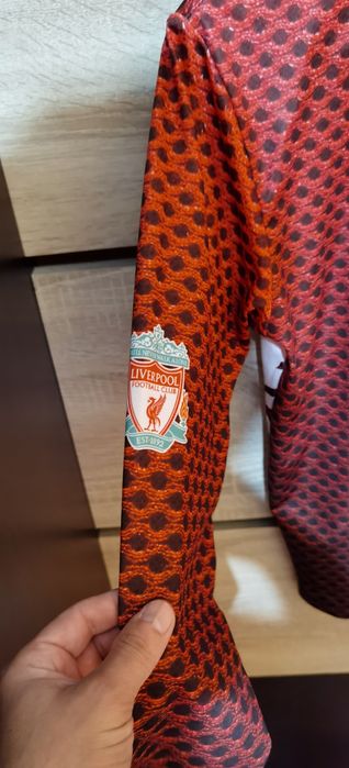 Ливърпул фланелка с дълъг ръкав (размер S)