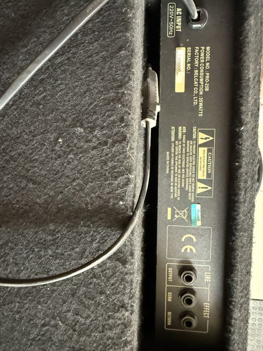 Комбоусилитель для бас-гитары BELCAT PRO-25B