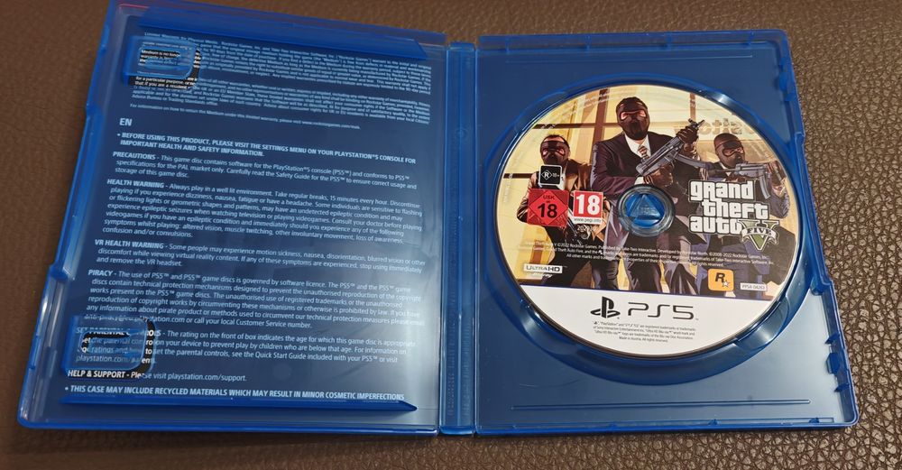 Vand GTA 5 ps5 (ca nou)