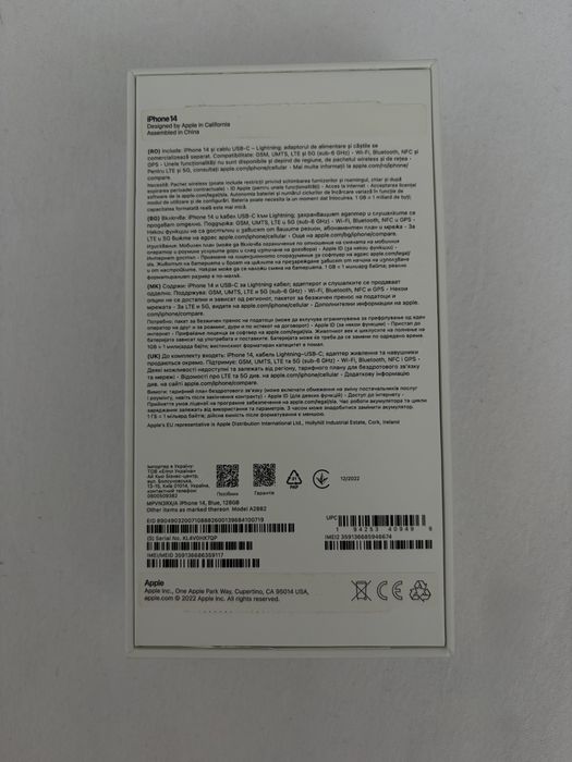 iPhone 14 Blue 128 GB