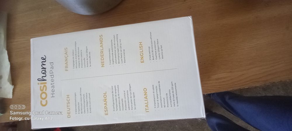 Guler masaj cu încalzire