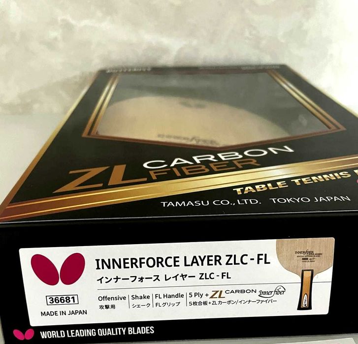Ракетка для наcтольного тенниcа «Butterfly Innerforce Layer ZLC Fiber»