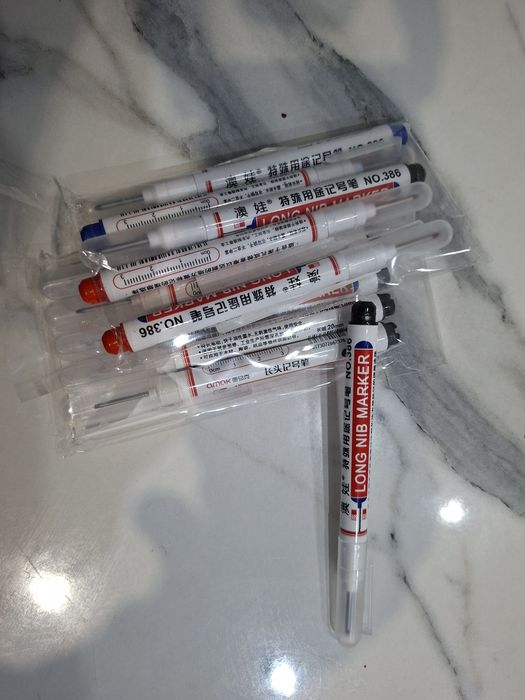 Маркер с удлиненым канцом