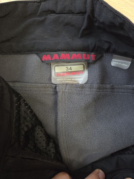 Pantaloni Mammut, soft shell, dama, 34
