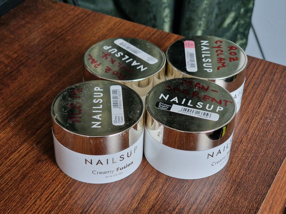 Gel UV & LED Creamy Fusion HEMA FREE pentru unghii - NAILSUP