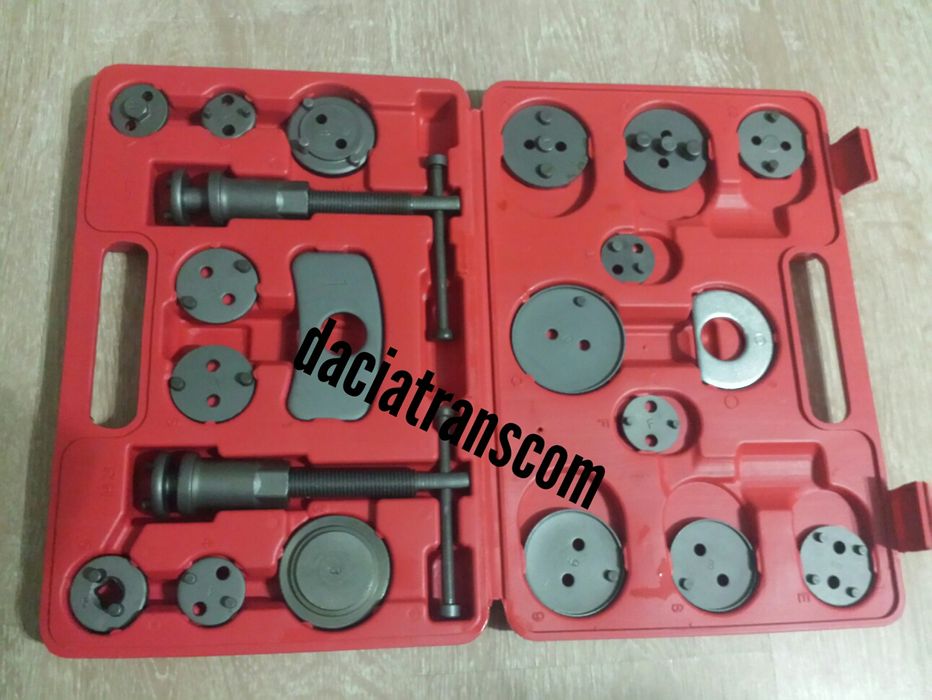 Trusa etriere,pistoane frana-presa placute frana/etrier 21 piese