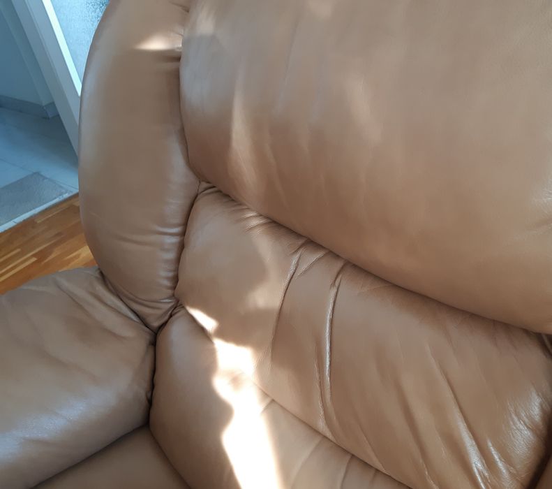 Диван естествена кожа