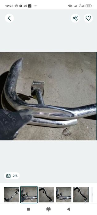 Bară inox,Hilux livrez colet avantajos, accept schimb