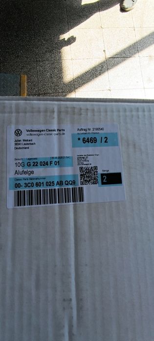 5 бр. 18 цола Оригинални джанти за VW