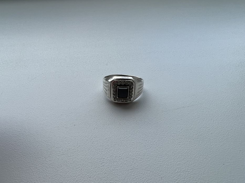 Серебрянное кольцо печатка 925