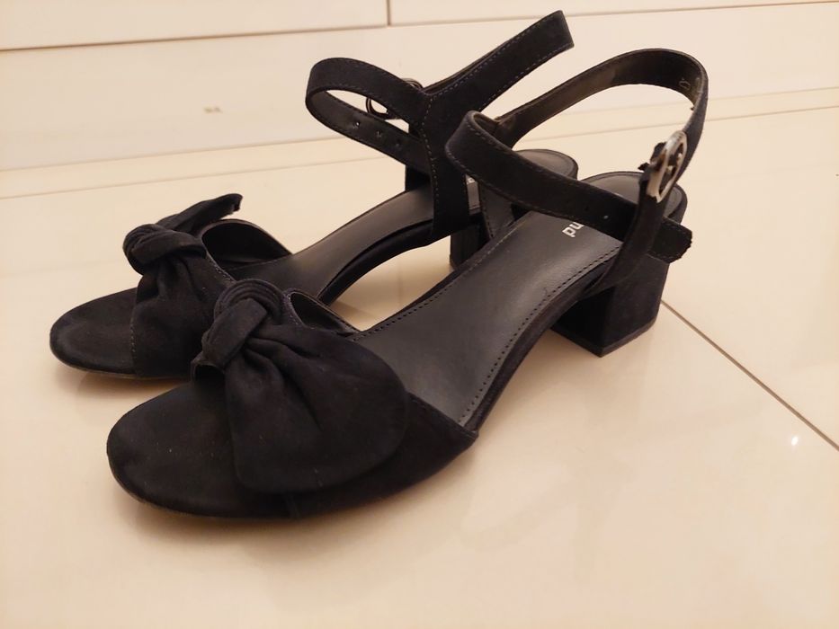 Sandale cu toc femei purtate o singura data