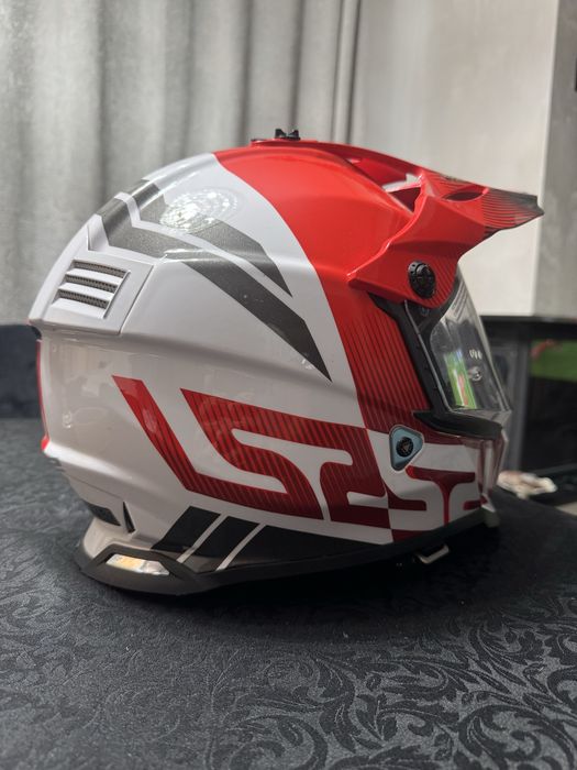 Casca moto enduro ls2 pioneer evo ii