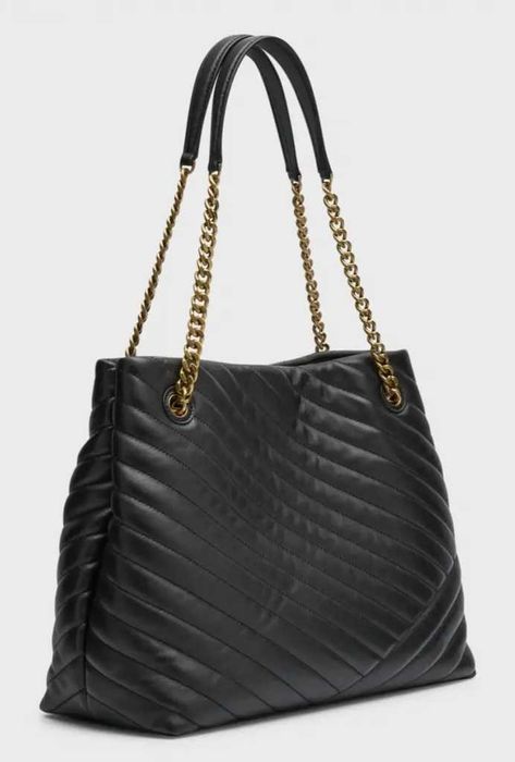 Geanta Tory Burch Kira Chevron Tote - piele