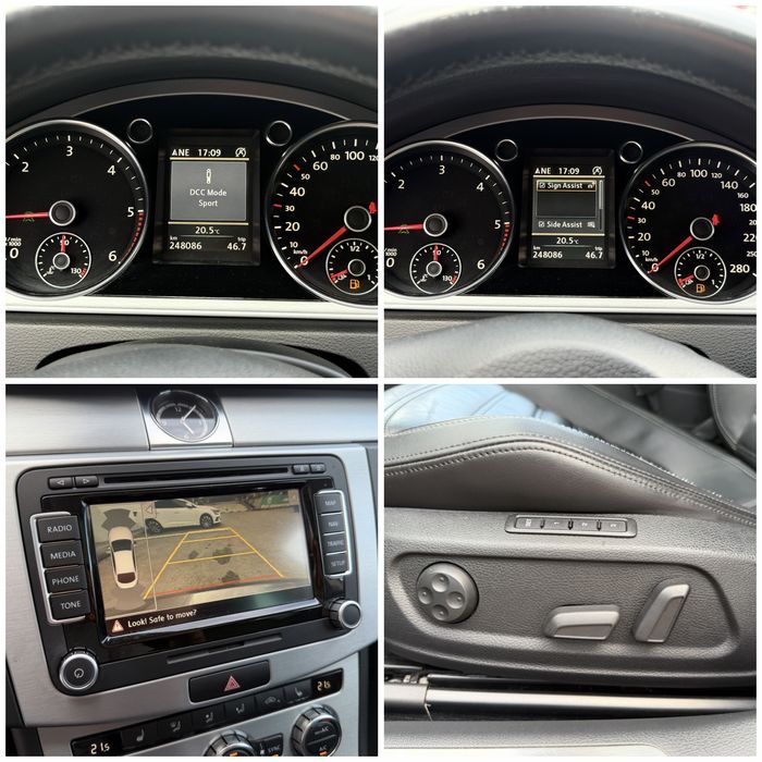 Volkswagen Passat CC 177 CP Panorama Piele Distronic Camera Memorii Automat RATE