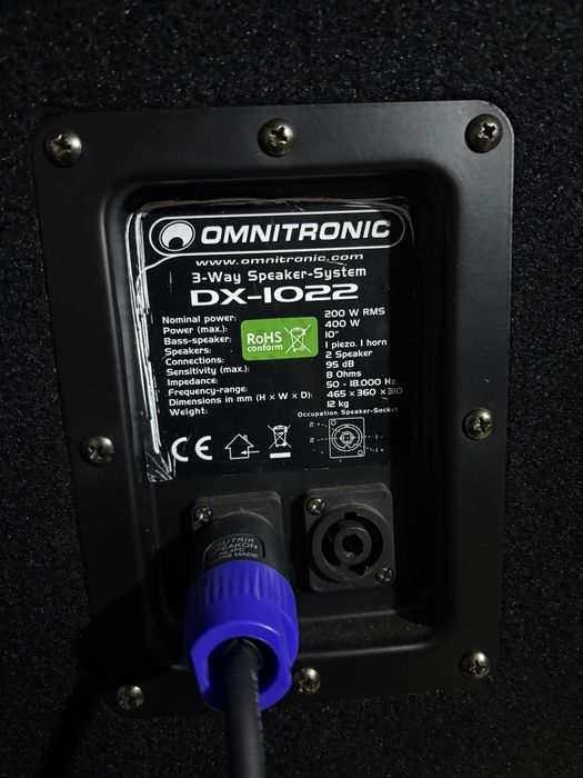 Boxe Profesionale Omnitronic