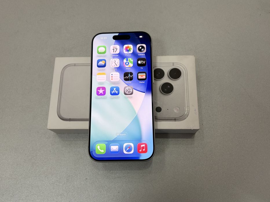 iPhone 17 Pro, 256GB, Silver, la cutie