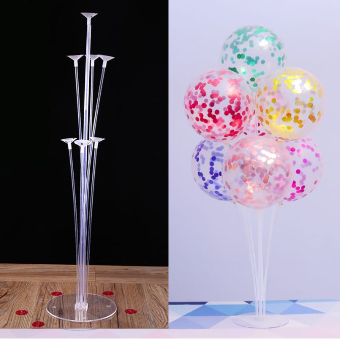 Стойка поставка за балони 7 бр. украса за рожден ден свадби