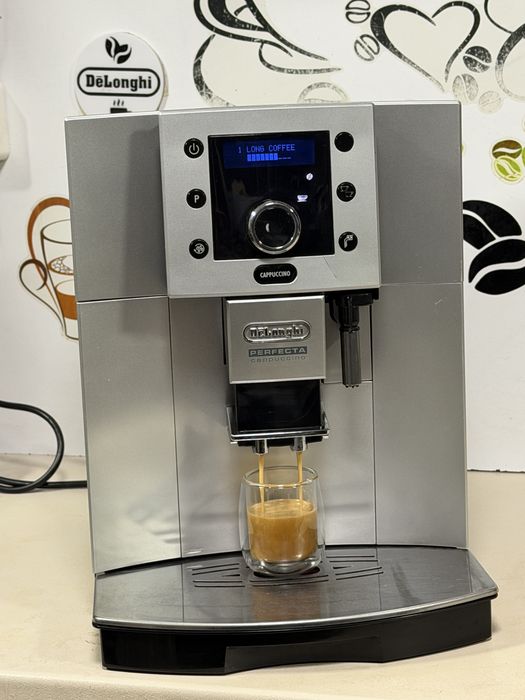 Кафемашина кафе автомат delonghi perfecta с гаранция