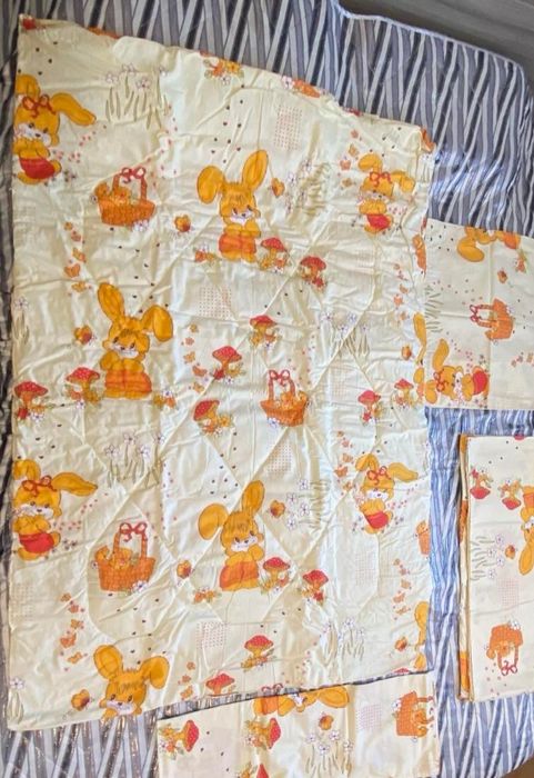 Бебешки спален комплект с олекотена завивка