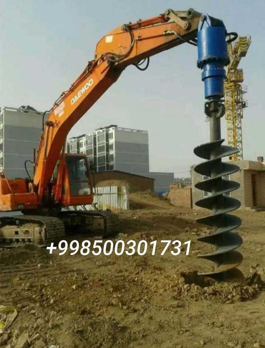 Yer burg‘usi Burama burg‘u буровая насадка / auger drill Yer kovlagich