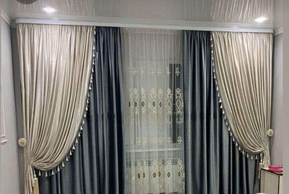 Шторы,Пардалар,Карнизы,Жалюзи!