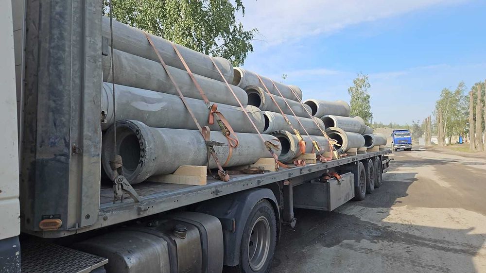 Железобетонные трубы 300–1000 мм в наличии