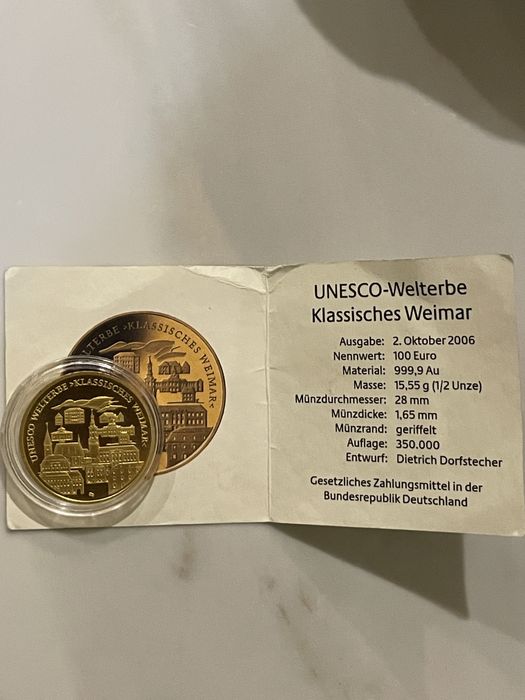 Vând monede din Aur de 24k și 22k