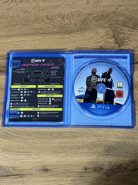 Продам новый диск UFC 4 на пс 4