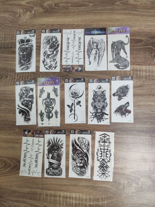 Tatuaje temporare, orice model 15 lei bucata