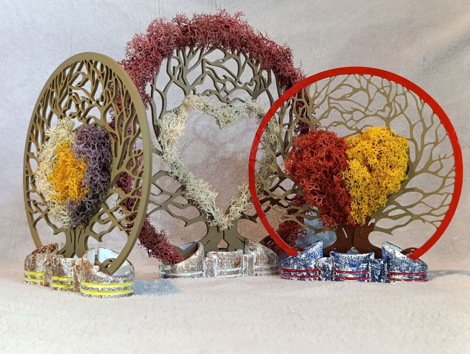 3D принтирана декорация със скандинавски мъх!